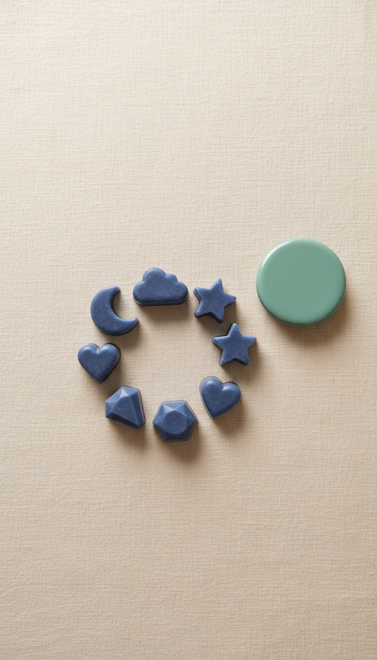 Fun Shape Indigo Slate Wax Melts