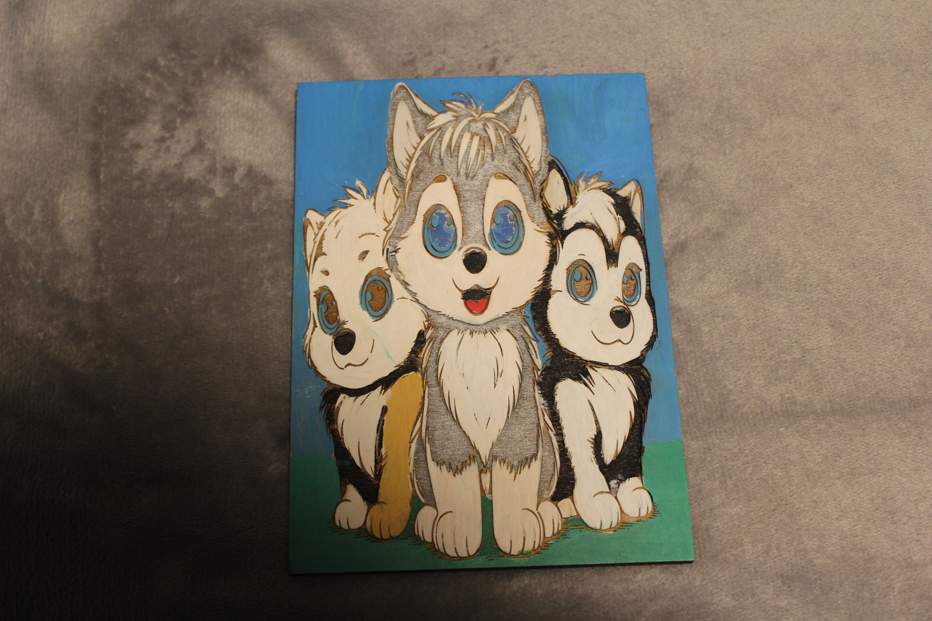 3 Baby Wolves