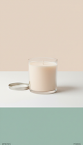 Peach Cream Soy Candle